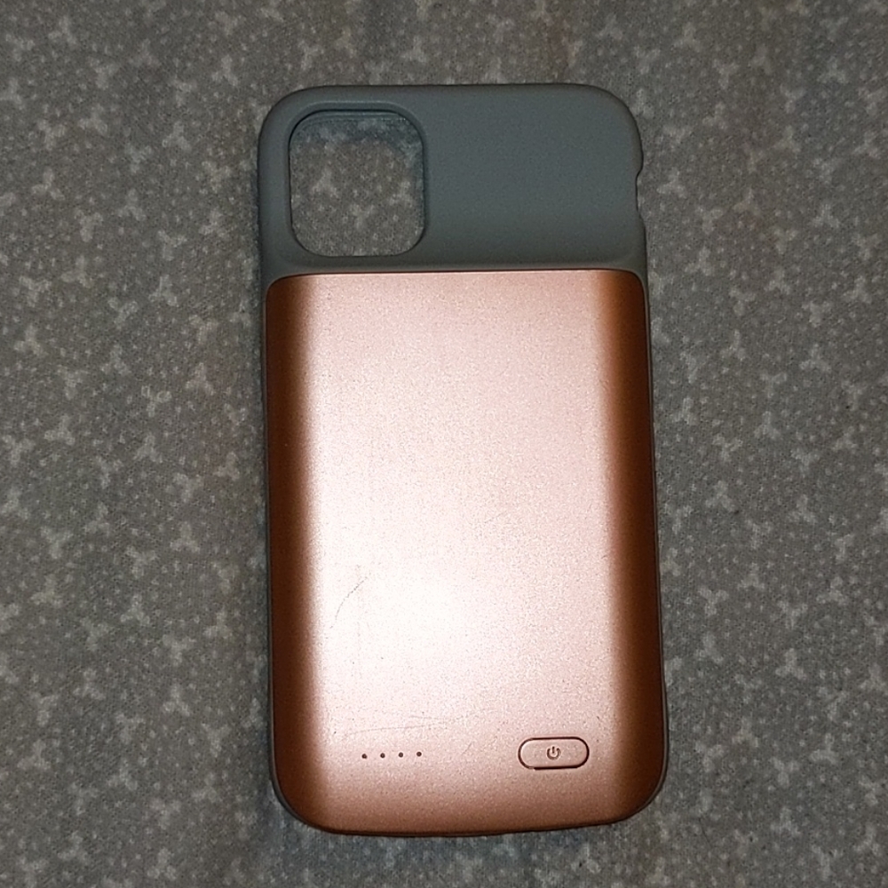 Rose Gold Battery Case IPhone XR
